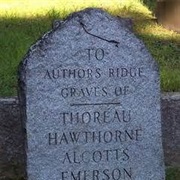 Sleepy Hollow Cemetery, Concord, Ma