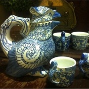 Dragon Teapot and Cups