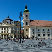 Big Square (Piata Mare) in Romania