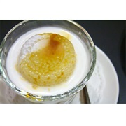 Sago Gula Melaka (Sago Pudding With Palm Sugar)