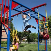 Playing on the Monkey Bars as a Kid