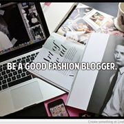 Be a Good Fashion Blogger