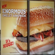 Burger King's Enormous Omelet Sandwich