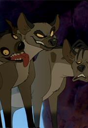 Shenzi, Banzai and Ed