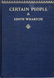 Certain People (Edith Wharton)