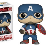 Captain America With Shield