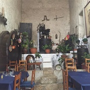 Eating at a Celler in Inca, Mallorca