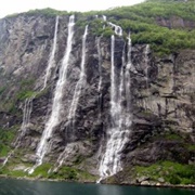 Seven Sisters Waterfall, Norway