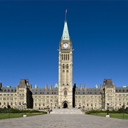The Centre Block, Canadian Parliamentary Complex, Parliament Hill, Ottawa, Ontario