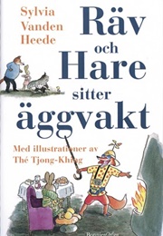 Räv Och Hare Sitter Äggjakt (Sylvia Vanden Heede)