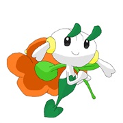 Orange Flower Floette