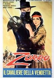 Zorro Il Cavaliere Della Vendetta