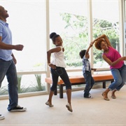 Dancing at Home With My Family