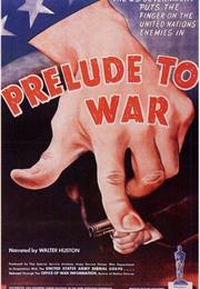 Prelude to War