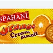 Ispahani Orange Cream Biscuit Cookies (Bangladesh)