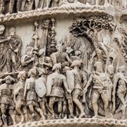 Column of Marcus Aurelius, Rome. Italy. 180 AD