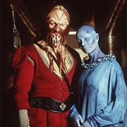 Pa'u Zotoh Zhaan & Ka D'Argo in Farscape