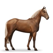 French Trotter - Flaxen Chestnut