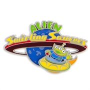 Alien Swirling Saucers