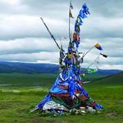 Great Burkhan Khaldun Mountain