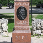 Louis Riel&#39;s Gravestone, Winnipeg, Manitoba