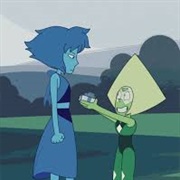 Lapis Lazuli and Peridot