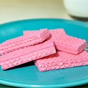 Strawberry Sugar Wafers