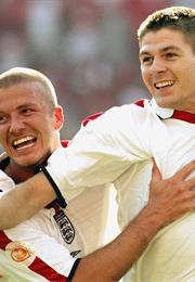 Euro 2004: England V Switzerland