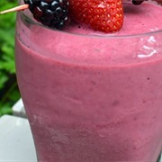 Raspberry Blackberry Smoothie