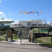 World's First UFO Landing Pad, Saint Paul, Alberta