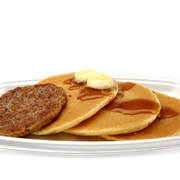 Hotcakes With Sausage