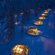 Kakslauttanen Hotel, Saariselkä, Finland