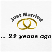Celebrate 25th Wedding Anniversary