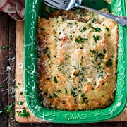 Turkey Mashed Potato Casserole