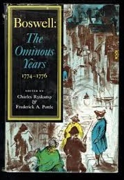Boswell, the Ominous Years 1774-1776 (James Boswell)