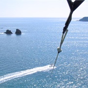 Parasail Over Manuel Antonio