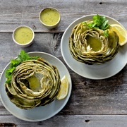 Artichokes With Lemon Butter