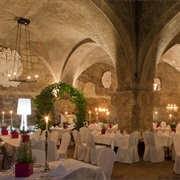 Oldest Restaurant - St. Peter Stiftskeller, Salzburg, Austria