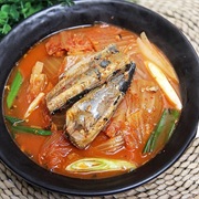 Ggongchi Kimchi Jjigae / Pacific Saury Kimchi Stew