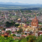 Town of San Miguel & Sanctuary of Jesus De Nazareno, Mexico