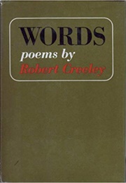 Words: Poems (Robert Creeley)
