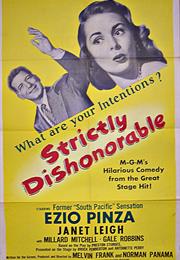 Strictly Dishonorable