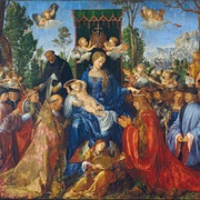 "Feast of the Roses" Durer in Prague, Czech Republic