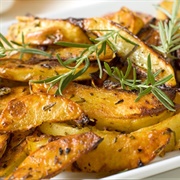 Roasted Rosemary Wedges