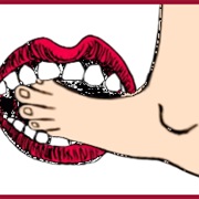 Put Your Foot in Your Mouth