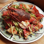 Cantonese Ginger Lobster