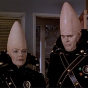 Beldar and Prymaat Conehead - The Coneheads