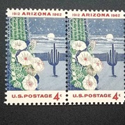1962 US Arizona Stamp