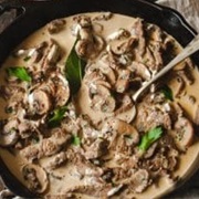 Beef Stroganoff