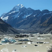 Iceberg/Hooker Glacier Lake